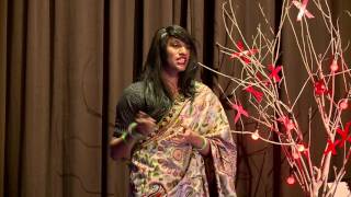 An unapologetic drag queen of India | Alex Mathew | TEDxSGGSCC