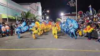 The Bahamas 2022 Boxing Day Junkanoo Parade in 4K : Saxons Superstars Dancers (Samsung S22 Ultra)