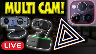 Multi Camera Live Streaming. Setup a Game Stream!