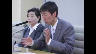 【2014.5.19都庁交渉】原発事故避難「応急仮設住宅の無償提供期間の延長を求める署名」提出