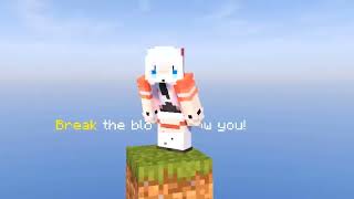 minecraft One Block Lucky Blocks จะเป็นยังไง ถ้า3คนต้องอยู่บน\