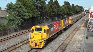 KiwiRail action in Sockburn - January 2025 (HD)