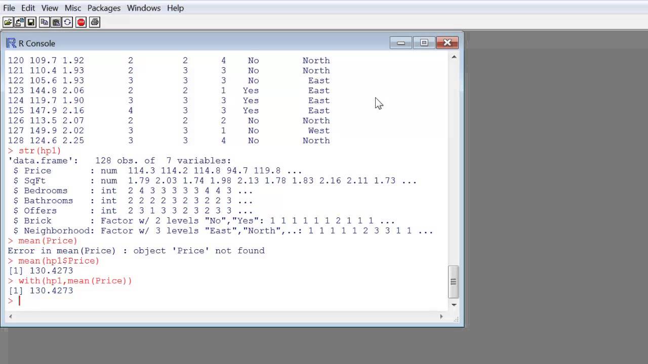 R - Reading In CSV Files - YouTube