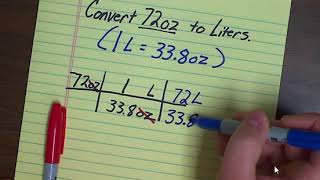 Convert ounces to liters