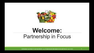 Expanding CalFresh to SSI Recipients All Stakeholder Implementation Meeting #7