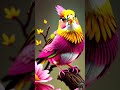 Beautiful colorful bird #ai #birdslover #wildlife #nature #birdslover #oiseau #aiartwork #owl #ai