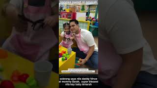 Amarah #101 SWEET😍 ( super blessed ni daddy Vince ) #vlog #baby