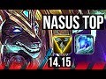 NASUS vs YONE (TOP) | 3/2/10, 700+ games, Rank 11 Nasus | VN Challenger | 14.15