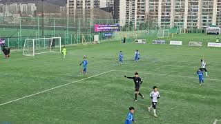 20250221 순천만국가정원배 유소년축구대회 U11송도 FC VS 경남 보물섬 남해스포츠 (2쿼터)