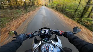 Autumn cruise | KAWASAKI Z900 SC-PROJECT CRT | POV [4K]