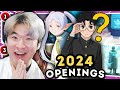 🎵 Guess the Anime OPENINGS 2024 by 4 PICTURES🔥 Anime Opening Quiz 🔊 | Reacting to MobShow