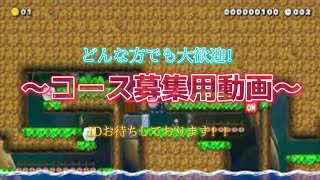 【SMM2】コース募集用動画！！※概要欄は絶対読んでね