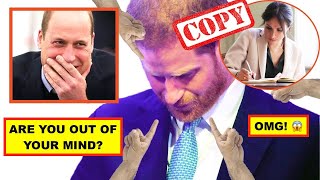 BRUTAL MOCKERY! Prince Harry DISGUSTED ON TV After Accused of copying Prince William's speech at UN.