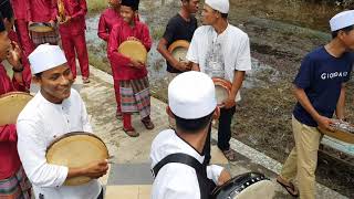 Kompangan Jambi, Ketika Pelatih Kompangan di arak