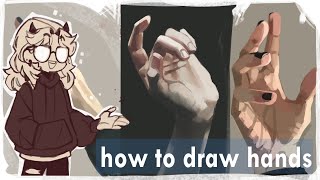 How to draw hands// tips and tricks