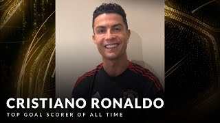 Cristiano Ronaldo awarded Top Goal Scorer of All Time 2021