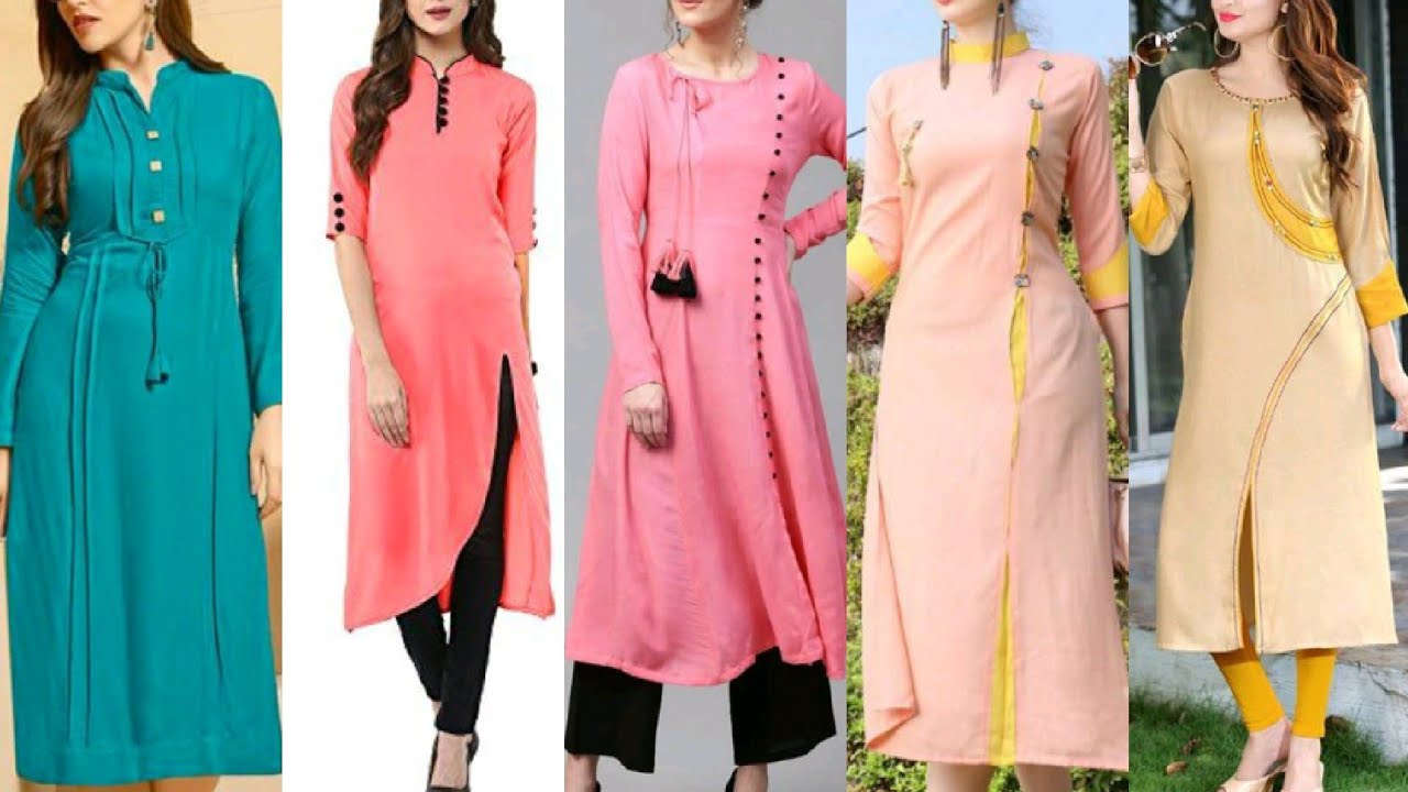 Top 999 Plain Kurti Design Images Amazing Collection Plain Kurti