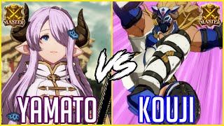 GBVS- Master Narmaya Yamato Vs Master Ladiva Kouji (FT2)