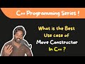Use of Move Constructor In C++ Programming Language