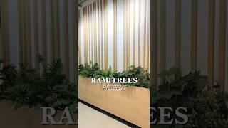 ปรับภูมิทัศน์ศูนย์อาหารด้วยรางต้นไม้ปลอม @ครัวคุณต๋อย The crystal bkk By ramitrees