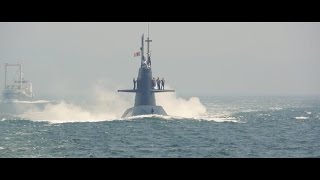 東京湾で見かけた海上自衛隊の潜水艦