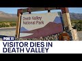 Motorcyclist dies in Death Valley