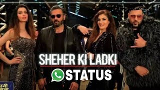 Sheher Ki Ladki Song | Khandaani Shafakhana | Badshah, Diana Penty  | Whatsapp status