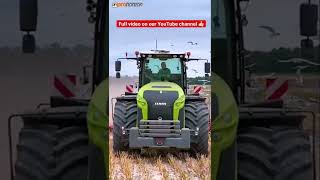 Big Tractor Working CLAAS Xerion Horsch Terrano 6m #tractorworking