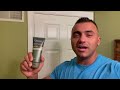 review premier dead sea facial cleanser for men by david k.