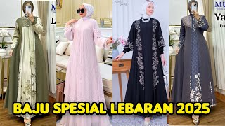 36 Model Baju Gamis Persiapan Lebaran Idul Fitri 2025