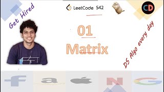 01 Matrix | Leetcode 542 | Live coding session