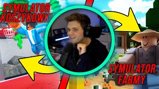 GUCIO | ROBLOX | SYMULATOR KOSZYKÓWKI I FARMY W ROBLOX | NAJLEPSZE MOMENTY STRIMA #263