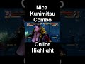 Tekken 7 Kunimitsu combo #shorts