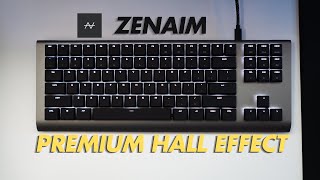 THE BEST LOW PROFILE HALL EFFECT KEYBOARD?! ZENAIM REVIEW!