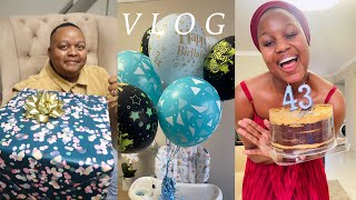 VLOG: PUNKA TURNS ‘43’😅 Celebrating my man, my man, my maaan🥳