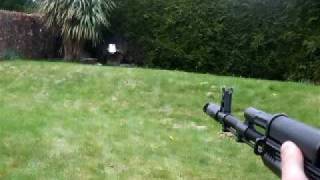 CYMA AK-74 firing test