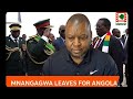WATCH LIVE: Mnangagwa Leaves For Angola