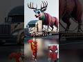 superheroes giant deer evaluated 😱💥 Marvel & DC-All Characters #marvel #avengers#shorts#robot