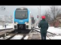 train stadler flirt3 on the savinjska railway