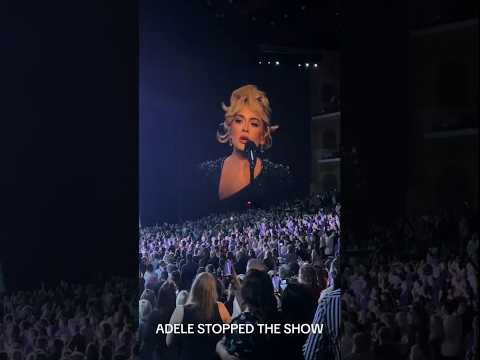 #Adele STOPS Show To Help Fan Being Bothered By Security #shorts - YouTube