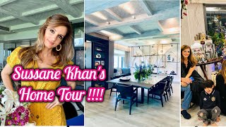 SUSSANNE KHAN HOUSE TOUR | Sussanne Khan Interview | Celebrities home tour