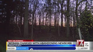 NC mom charged after newborn found in plastic bag in woods