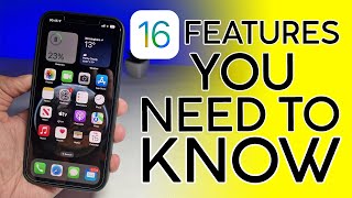 16 iOS 16 Features You Need to Know | Must Know Feature | Tips and Tricks 2022 iPhone