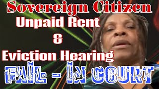 Sovereign Citizen Unpaid Rent and Eviction in Georgia FAIL in Court