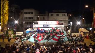 2017 8 6 瑞浪美濃源氏七夕祭り　メイン会場 岐阜聖徳学園大学　柳