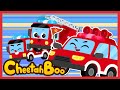 The Awesome Fire Engines🚒 | Rescue Cars | Vehicle songs Compilation | Nursery rhymes | #Cheetahboo