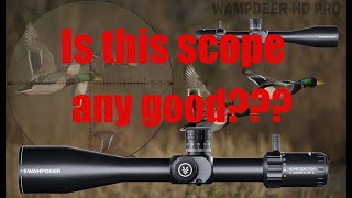 Review Swampdeer scope. 6-24x50 HDPRO ZERO STOP