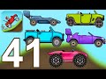 Hill Climb Racing - Gameplay Walkthrough Part 41 - Garage: All Parts (iOS, Android)