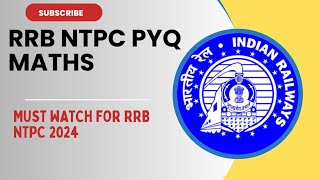 PYQ DISCUSSION OF RRB NTPC #rrbntpc #railway #rrb