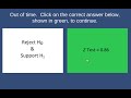 Hypothesis Testing: Z Test (Standard Errors and Distributions)